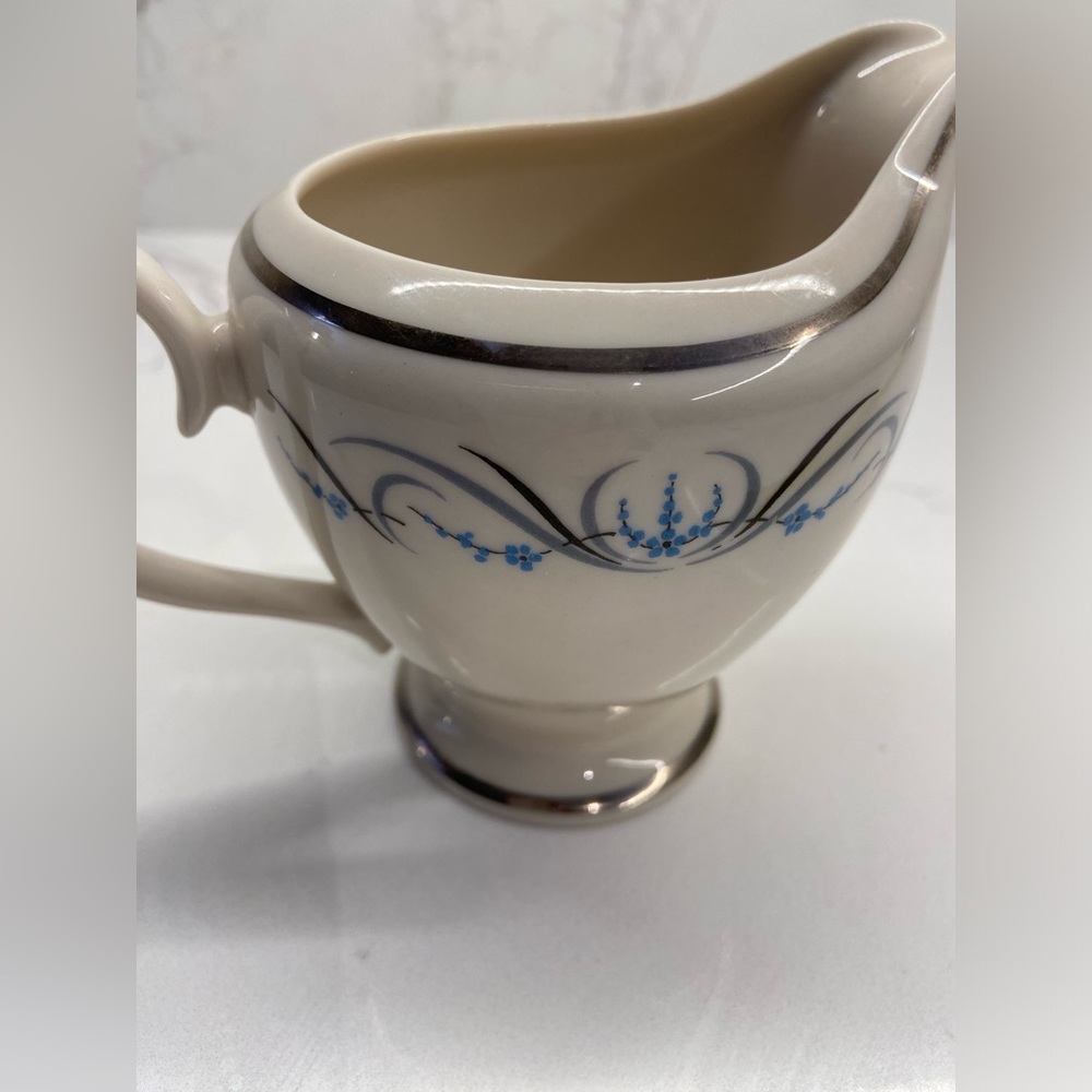 Vintage Society fine China Waltz of Spring Creamer Made in USA Tea party mcm - Picture 2 of 6
